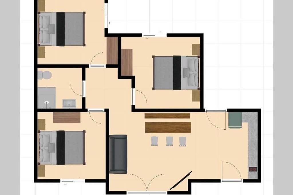 Orange Apartment ニキティ エクステリア 写真